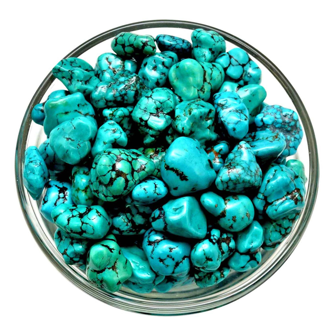 1 Genuine TURQUOISE Nugget Tumbled Stone Healing Crystals
