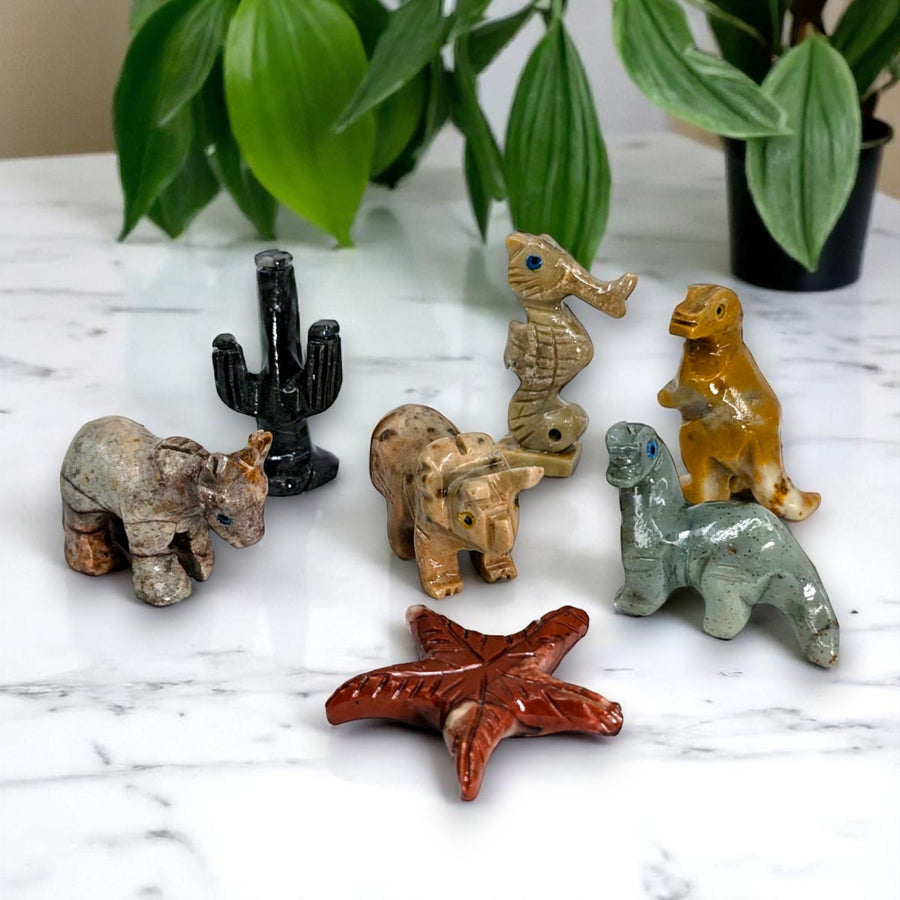 1 Soapstone Baby Animal Carving from Peru #C005D