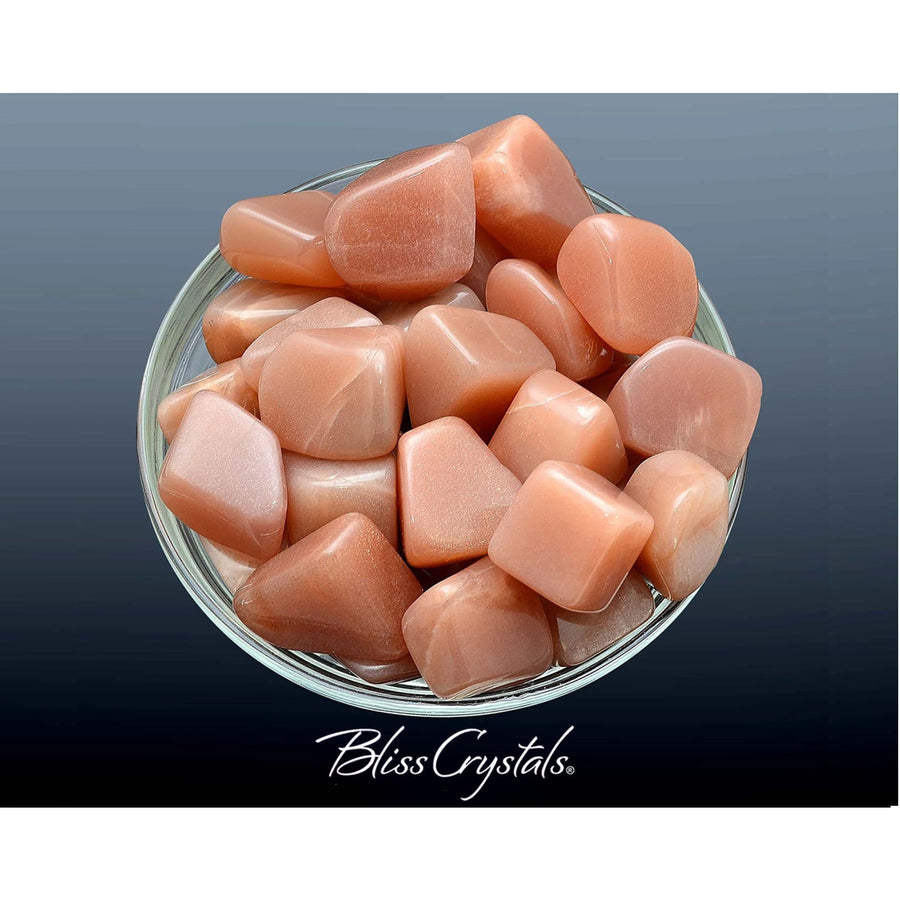 1 SUNSTONE Feldspar Tumbled Stone for Positive Energy #SF55