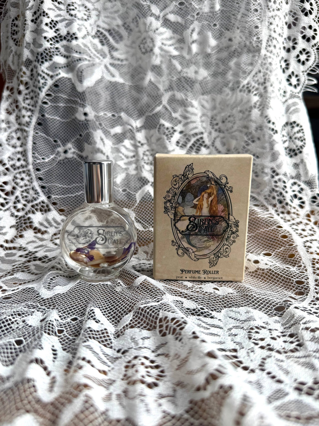 Siren's Call Lily & Bergamot Crystal Perfume Roller 15 ml #BC1803