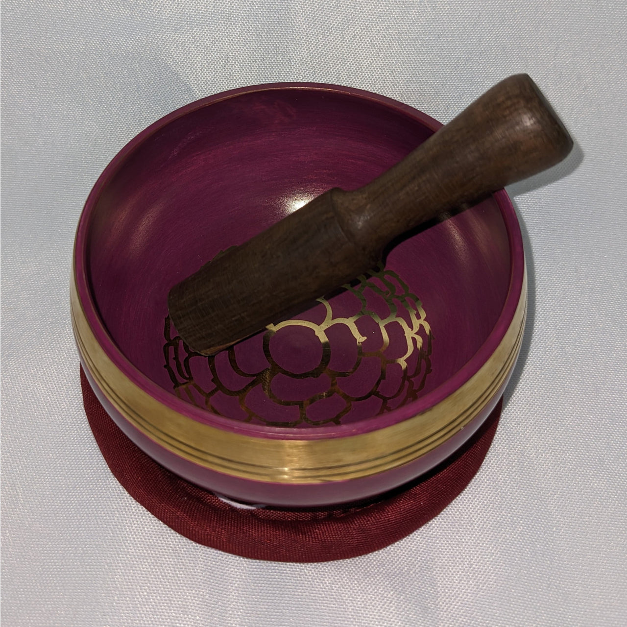 3’’ Chakra Singing Bowl Box Set w/ Striker & Cushion