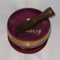 3’’ Chakra Singing Bowl Box Set w/ Striker & Cushion