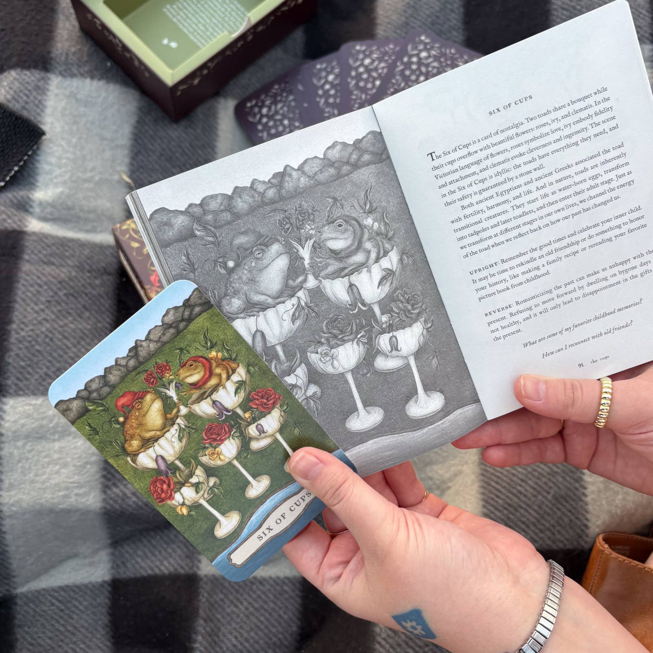 Tarot of the Woodland Wardens by Jessica Roux Tarot Deck #BC1801