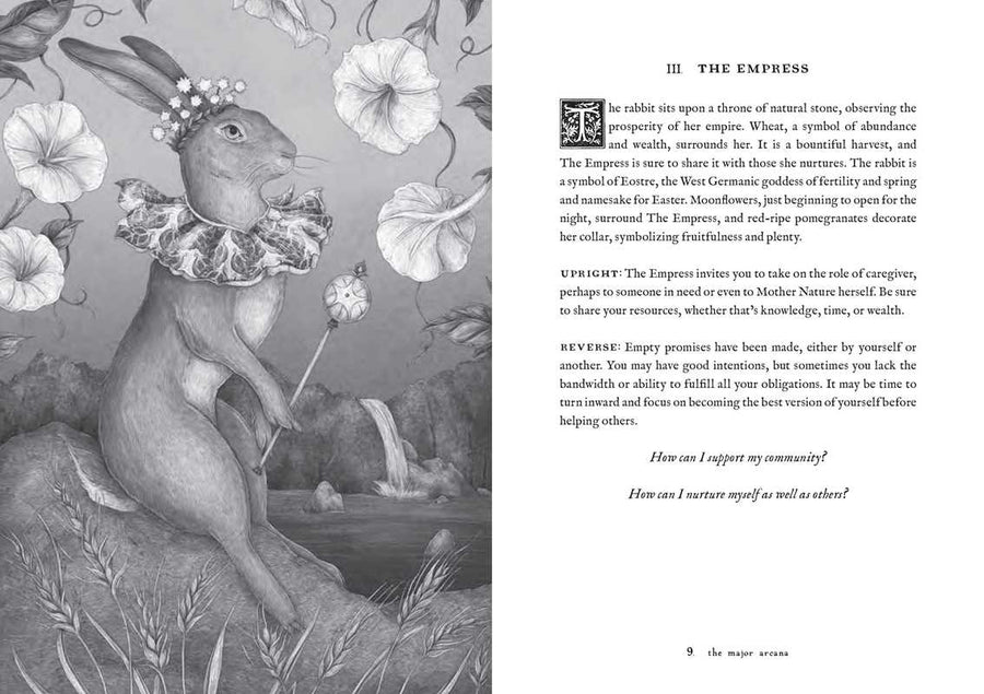 Tarot of the Woodland Wardens by Jessica Roux Tarot Deck #BC1801