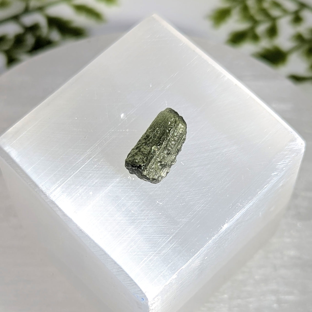 Moldavite .6" Raw Specimen #BC1604
