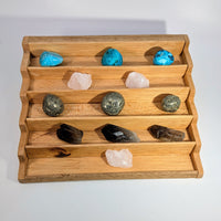 Wood Crystal Shelf 8