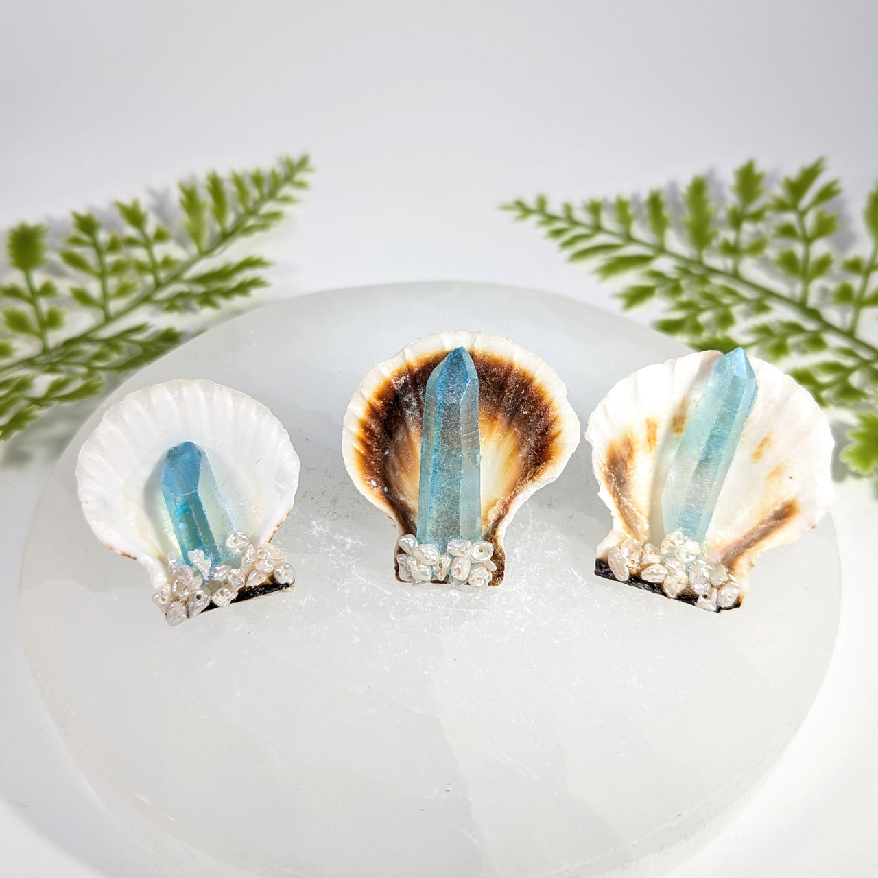 Assorted Crystal .5 - 1.5" Car Vent Clip #BC1671