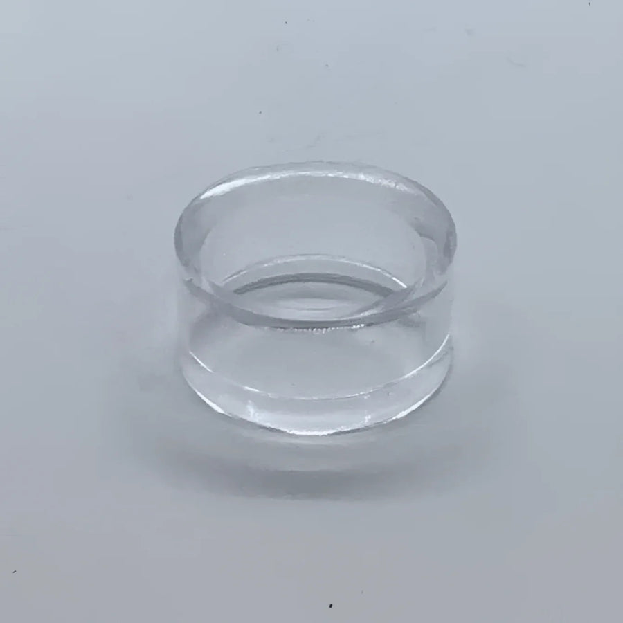 Clear circular container with straight sides for Acrylic & Metal Stands deep easel stand