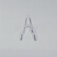Clear A-frame easel stand for phones and tablets, part of Acrylic & Metal Stands Q152