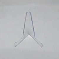 Clear plastic A-frame display stand for Acrylic & Metal Stands Q152 easel use