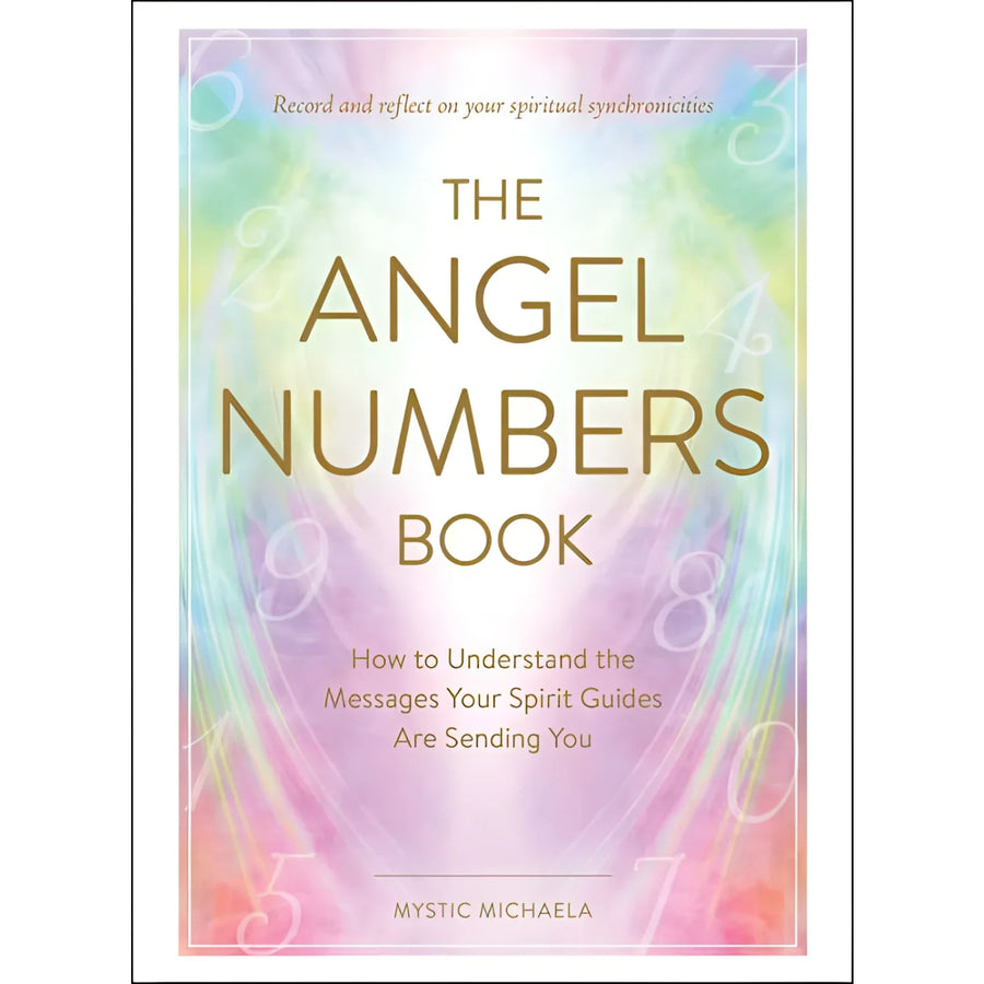 Cover of The Angel Numbers Book by Mystic Michaela in the Angel Numbers Book product listing