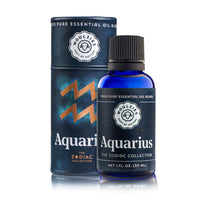 100% Pure Aquarius Zodiac Essential Oil Blend 1oz Bottle LV9964