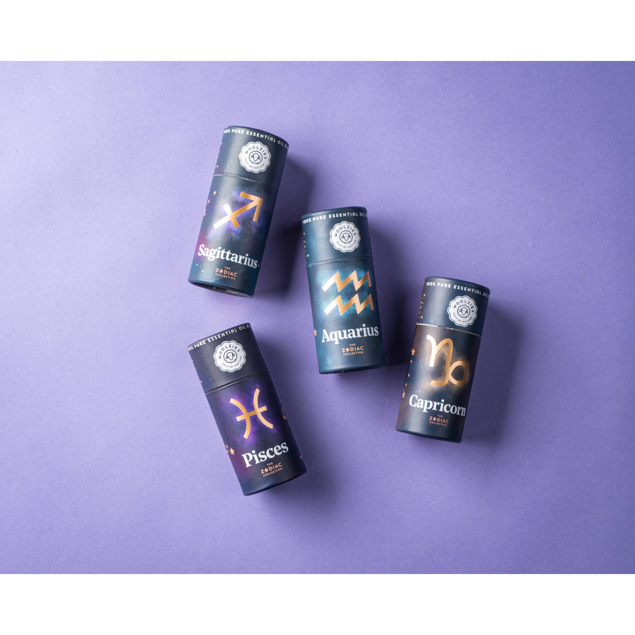 Purple Aquarius Zodiac Essential Oil Blend 1oz Bottle LV9964