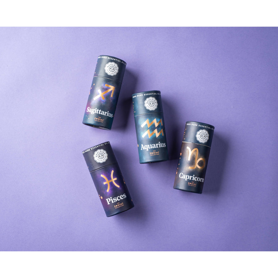 Purple Aquarius Zodiac Essential Oil Blend 1oz Bottle LV9964