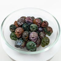 Assorted Crystal Skull #C076 - Fancy Jasper - $12.95