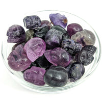 Assorted Crystal Skull #C076 - Fluorite - $12.95