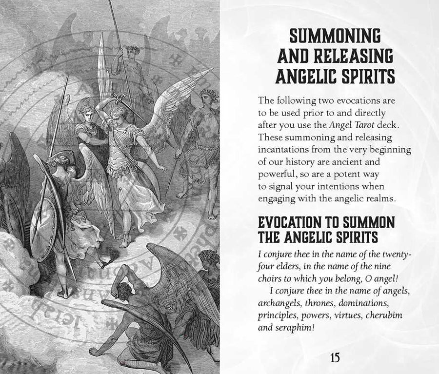 Angel Tarot Pocket Edition by Travis McHenry