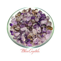 2 BRANDBERG Amethyst Small Tumbled Stone Healing Crystal and
