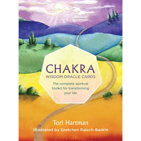 Chakra Wisdom Oracle Cards by Watkins Publishing featuring Bliss Crystals for spiritual guidance