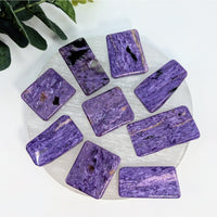 Charoite 0.8’’ - 2.0’’ A + Slice #LV5309 - $18