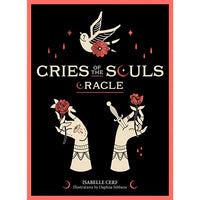 Oracle card deck cover for Cries of the Souls Oracle by Isabelle Cerf