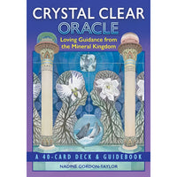 Crystal Clear Oracle card deck by Nadine Gordon-Taylor Stunning crystal clear design