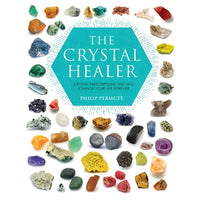 Book cover featuring crystals for Crystal Healer by Philip Permutt product image