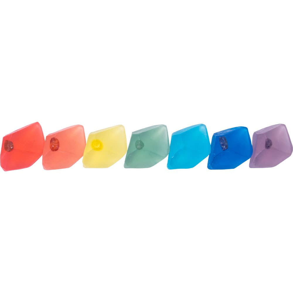 Crystal Infused Soap 7 Chakras (Set of 7) #70013 $44