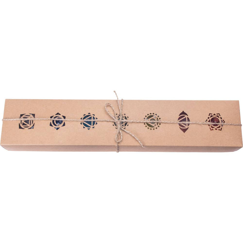 Crystal Infused Soap 7 Chakras (Set of 7) #70013 $44