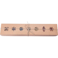 Crystal Infused Soap 7 Chakras (Set of 7) #70013 $44