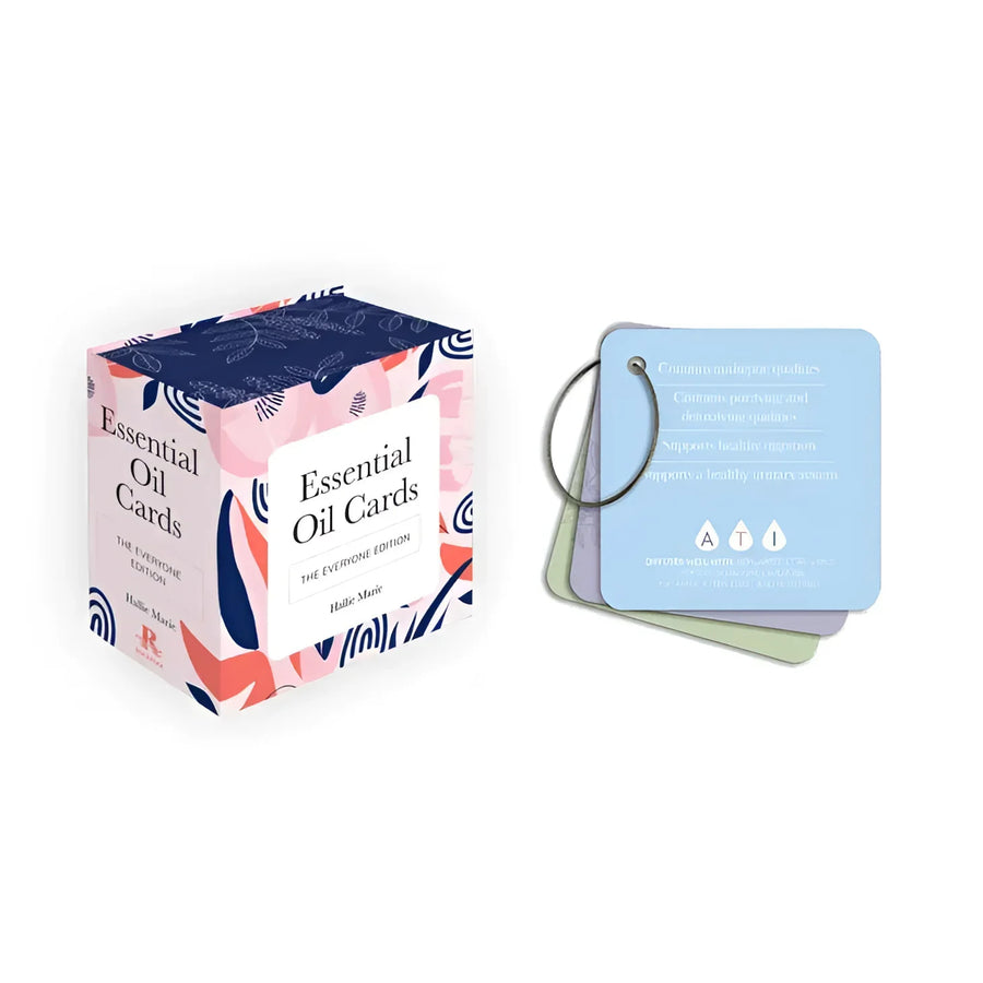 Essential Oil Cards: Everyone Edition-56 Cards w/ Holder