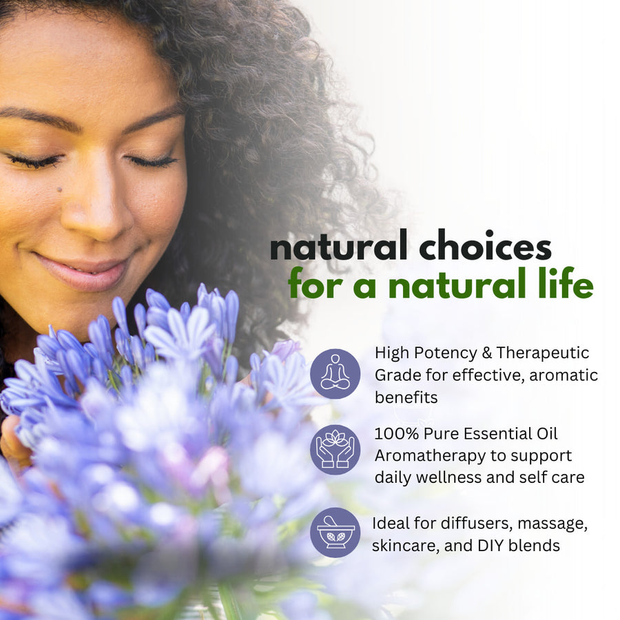 100% pure lavender essential oil bottle in Best of Nature gift set #LV9560