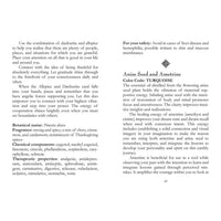 Pages of a book about Aromatherapy from Essential Oils and Gemstone Guardians Cards by Margaret Ann Lembo