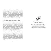 Tarot card reading instructions for Essential Oils and Gemstone Guardians Cards by Margaret Ann Lembo