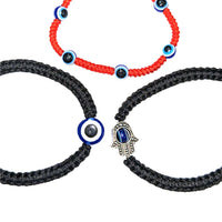 Evil Eye Adjustable String Bracelet #J743 - $5.95