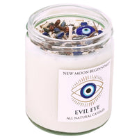 Evil Eye Protection Candle 9oz Glass Jar Soy Candle #LV5592