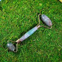 Facial Massage Roller #P102 - Colorful Jasper - $39