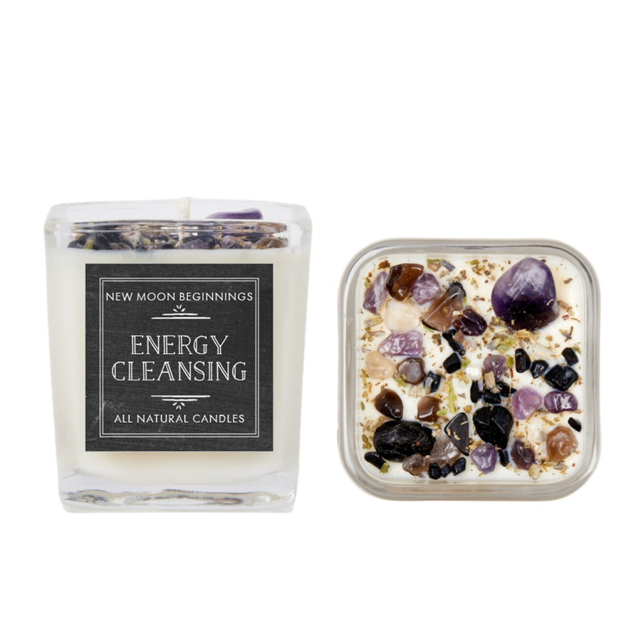 Fall Candles Halloween Candles Soy Candle Crystal Candles