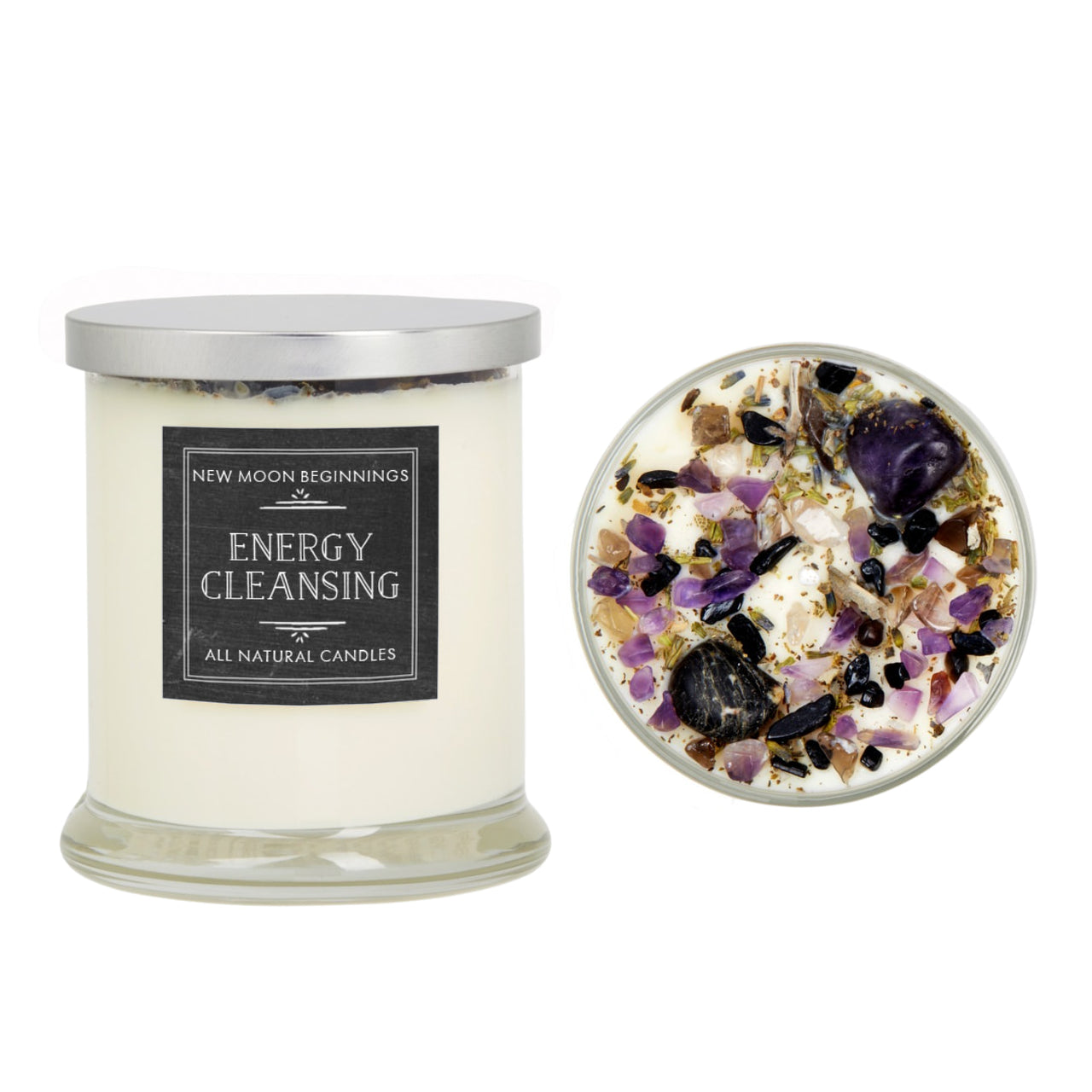 Fall Candles Halloween Candles Soy Candle Crystal Candles
