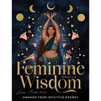 Feminine Wisdom Oracle book cover by Lea Androic for Feminine Wisdom Oracle product