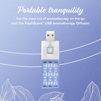 FlashScent® USB Diffuser with Essential Oil #Q404 - $14.99
