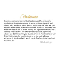 Quote from ’Frankincense Essential Oil Info Card #Q070’