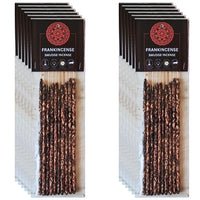 Packets of Frankincense Smudge Incense Sticks in Plastic Pouch for Aromatherapy