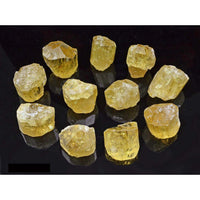Gemmy YELLOW APATITE Rough Crystal Mineral Healing Crystal
