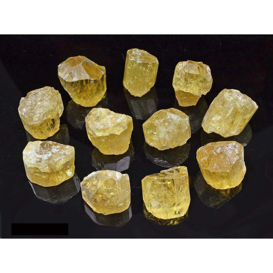 Gemmy YELLOW APATITE Rough Crystal Mineral Healing Crystal