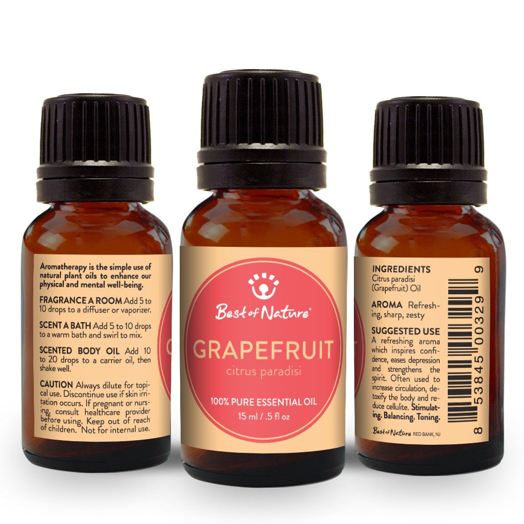 Grapefruit Essential Oil Single Note by Best of Nature #BN17