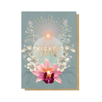 Greeting Card Higher Love #W0411-F - $4.50