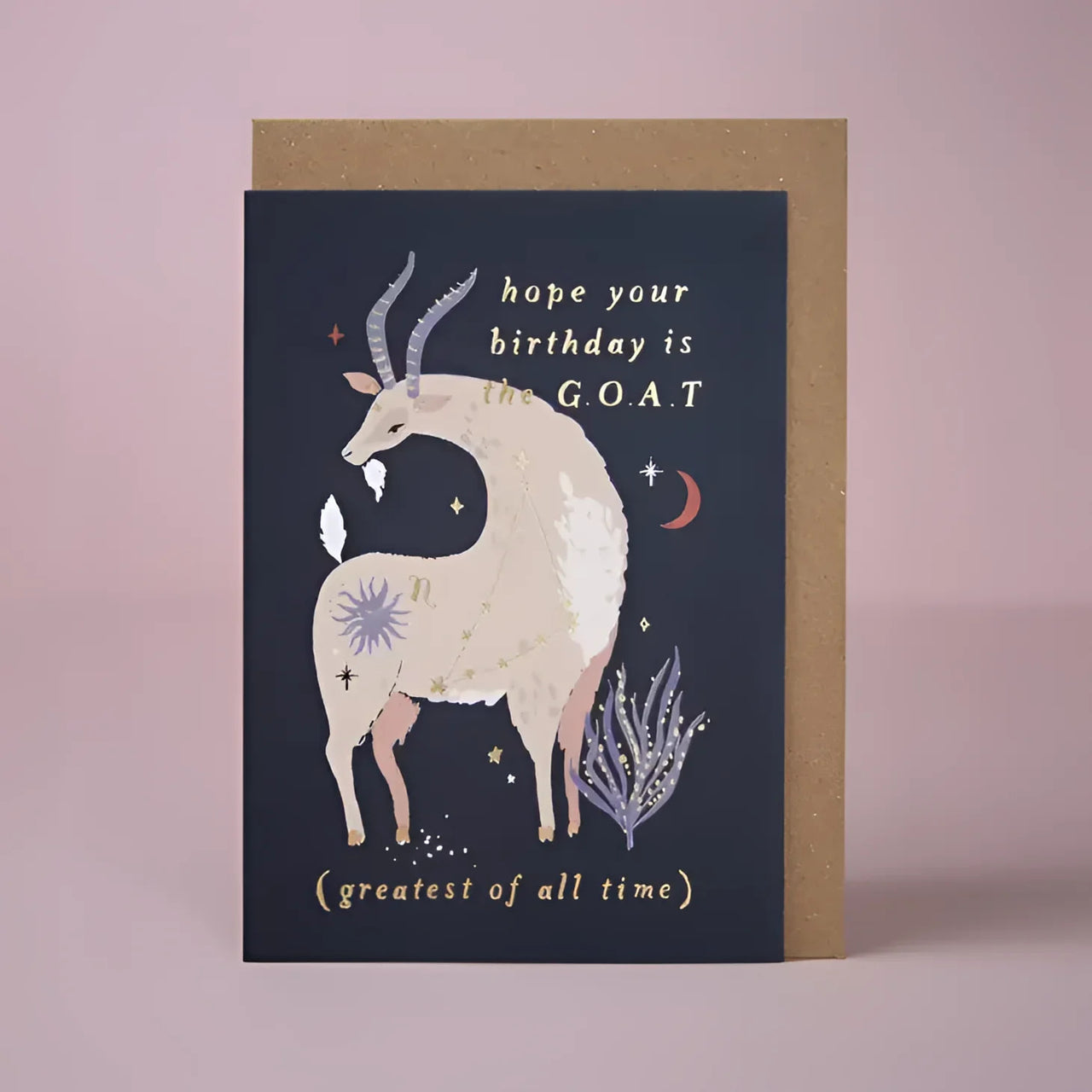 Greeting Card #K002 - Capricorn Zodiac Birthday - $6.95