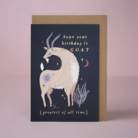 Greeting Card #K002 - Capricorn Zodiac Birthday - $6.95