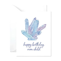 Greeting Card #K002 - Crystals - $6.95